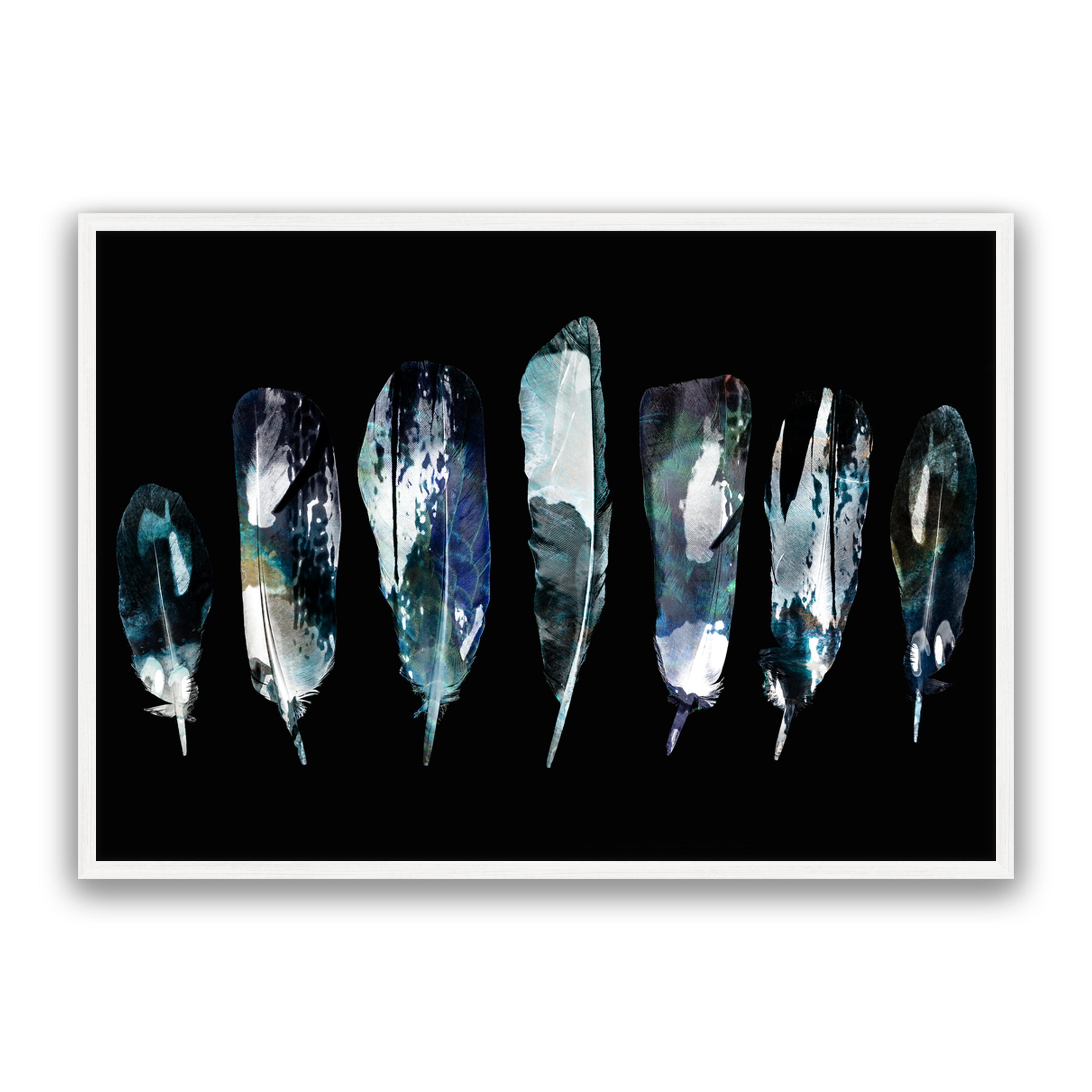 Blue Feathers Landscape