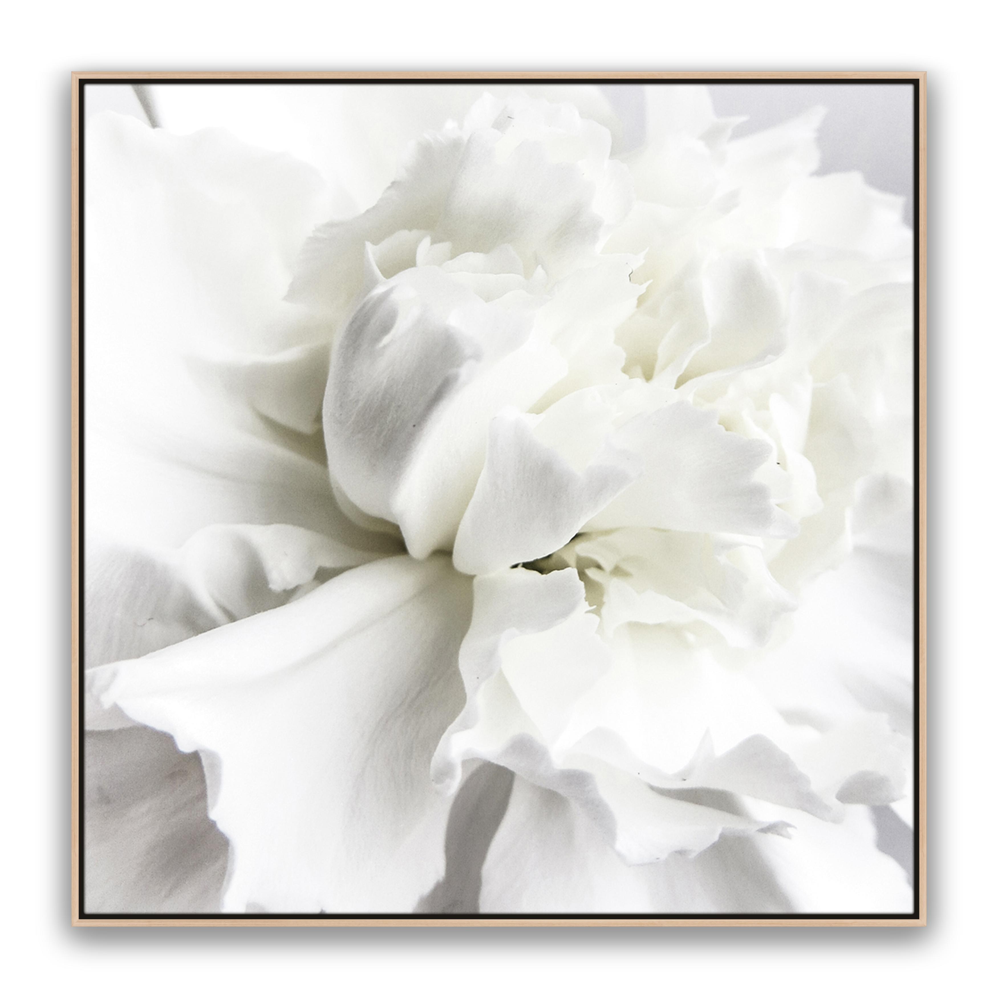 Whire Minimal Floral