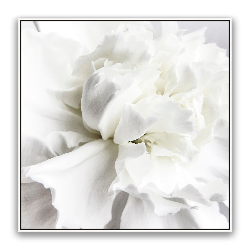 Whire Minimal Floral