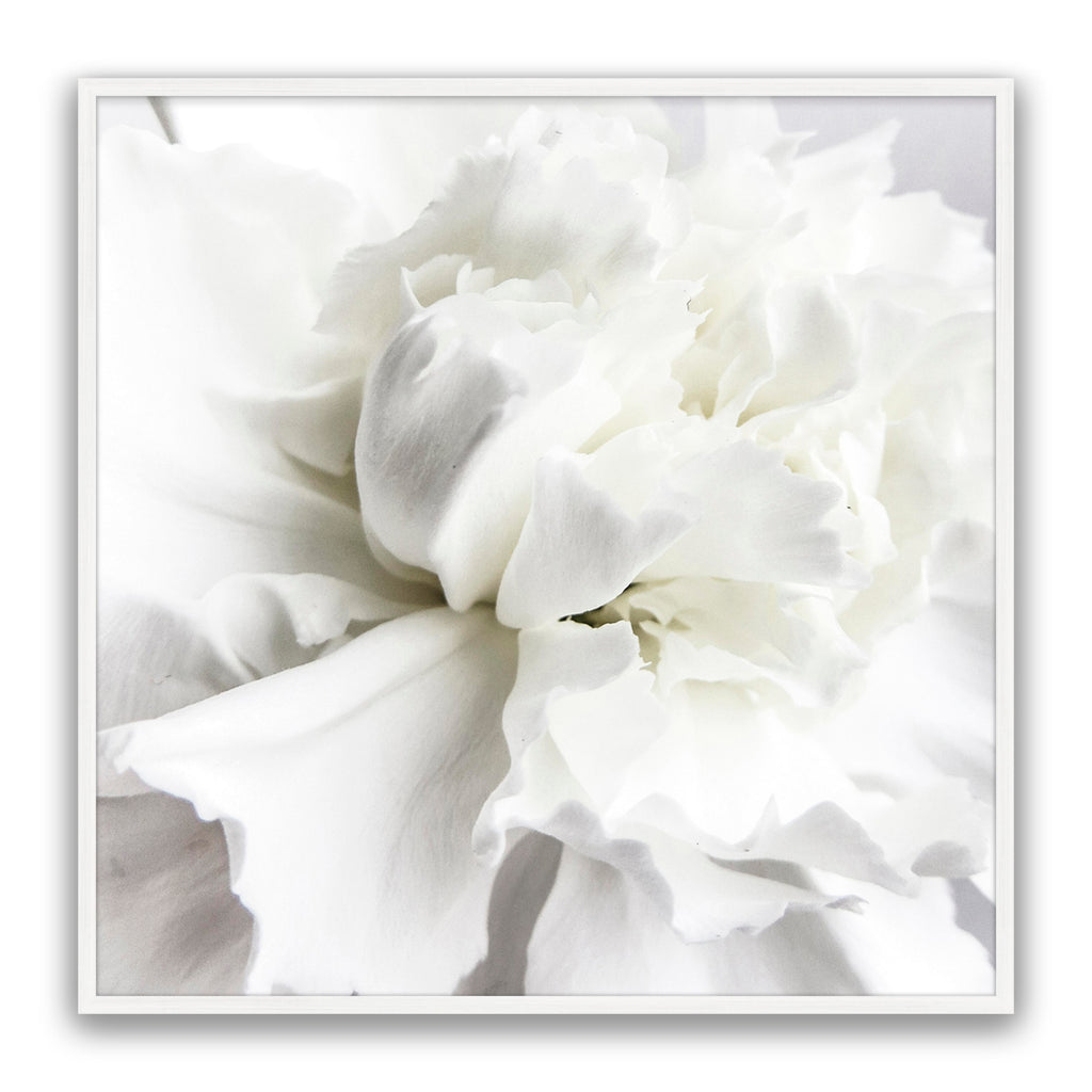 Whire Minimal Floral