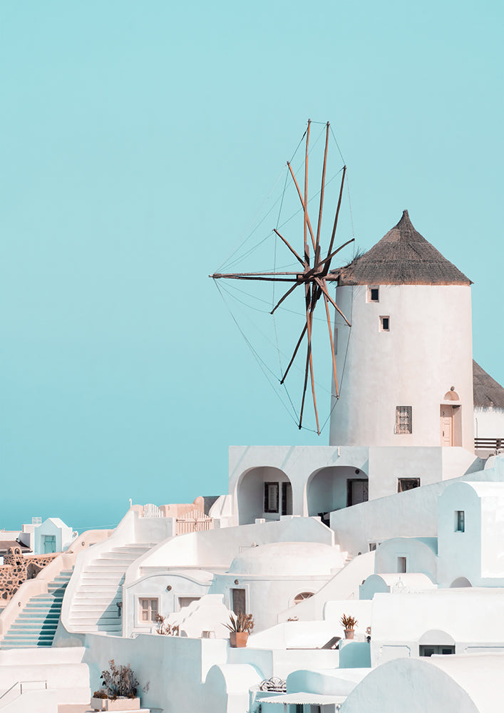 Blue Windmill