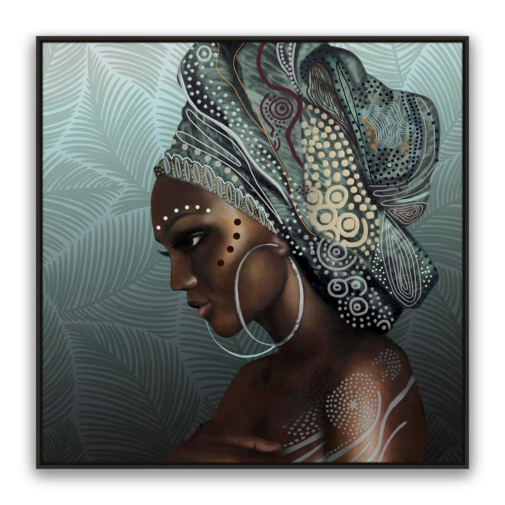 Queen Amina Blue