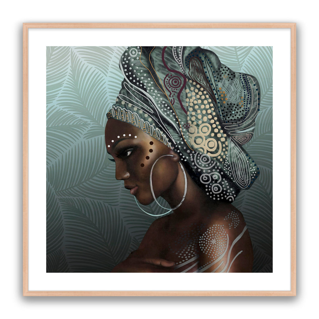 Queen Amina Blue