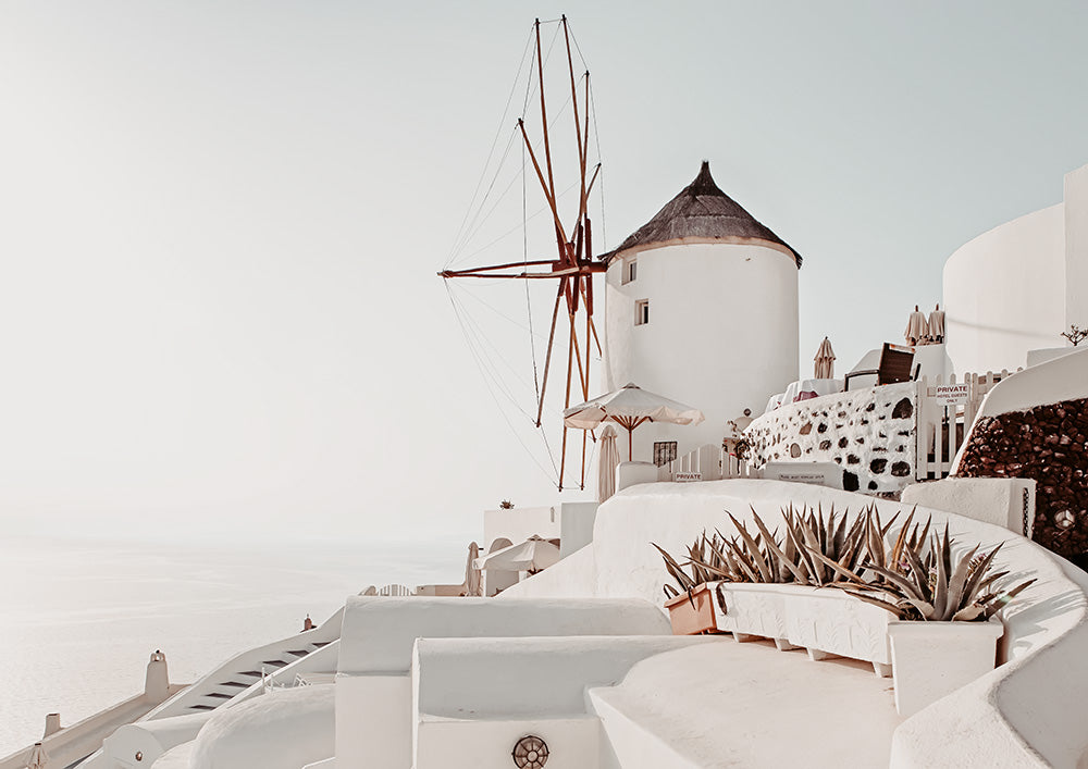 Santorini Windmill
