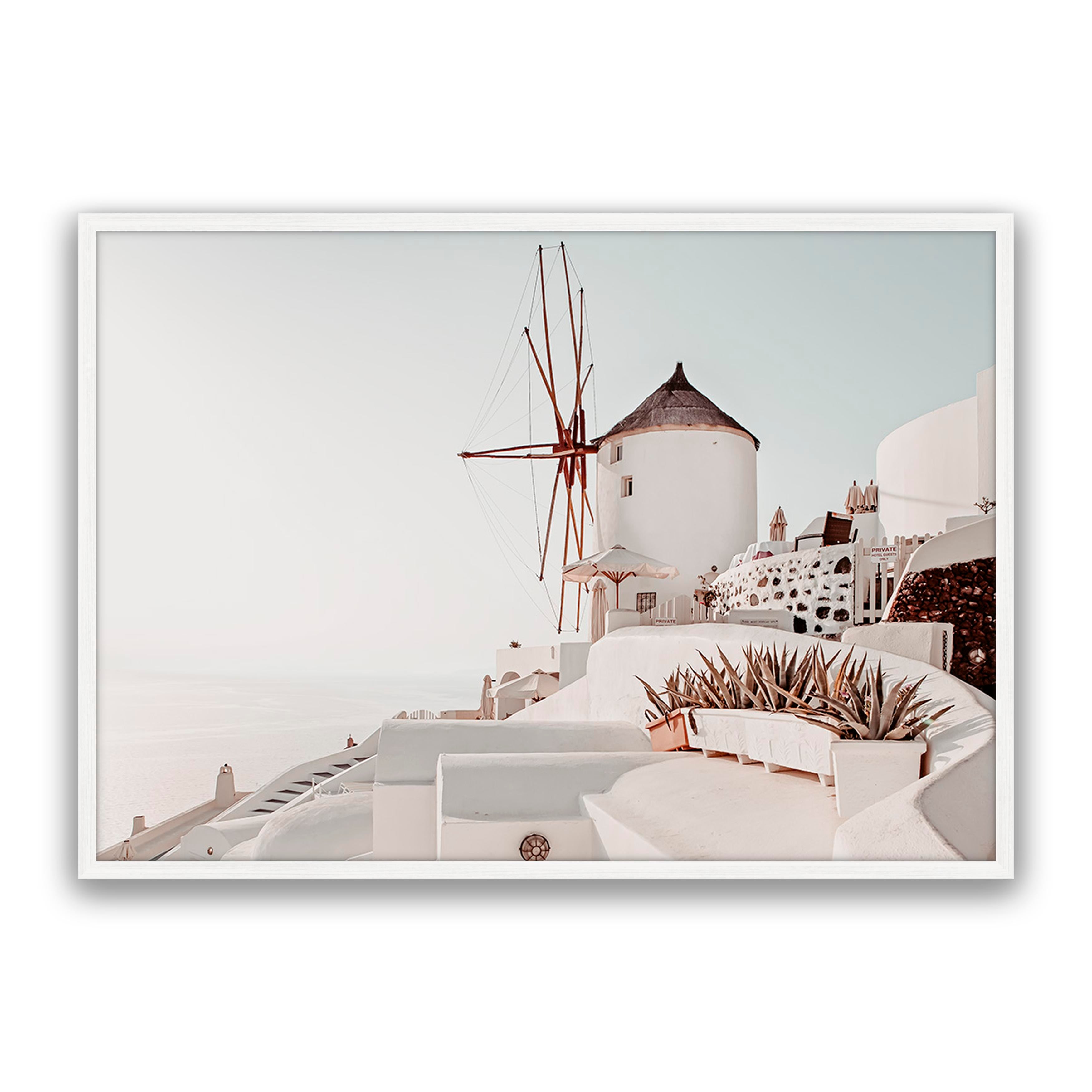 Santorini Windmill