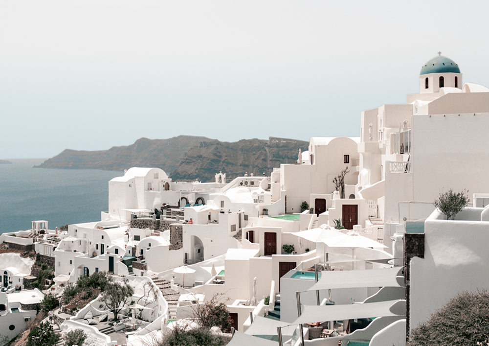 Santorini Skyline