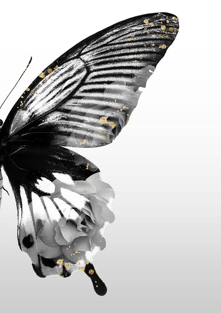 Butterfly Floral Right