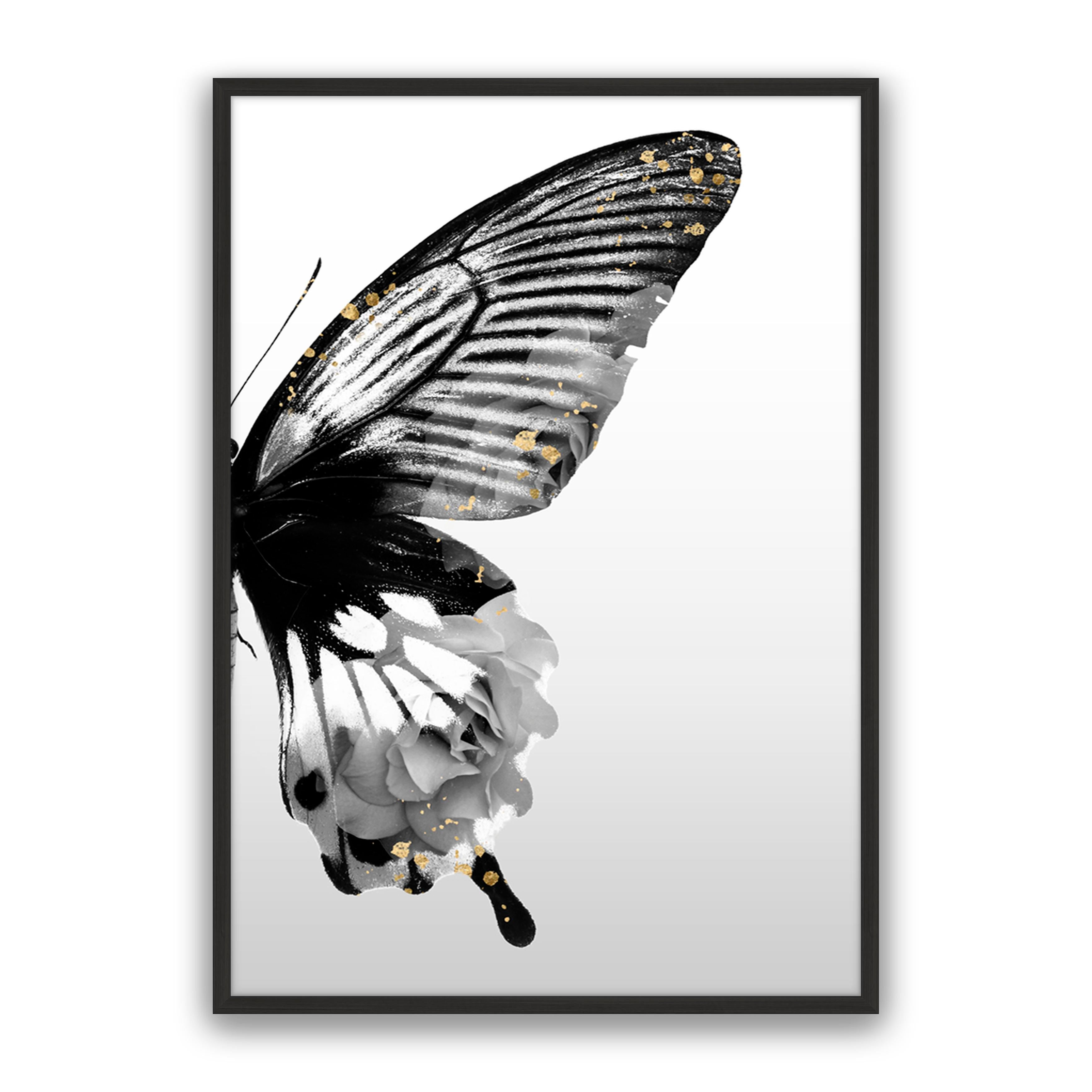 Butterfly Floral Right