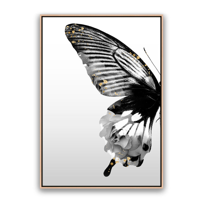 Butterfly Floral Left