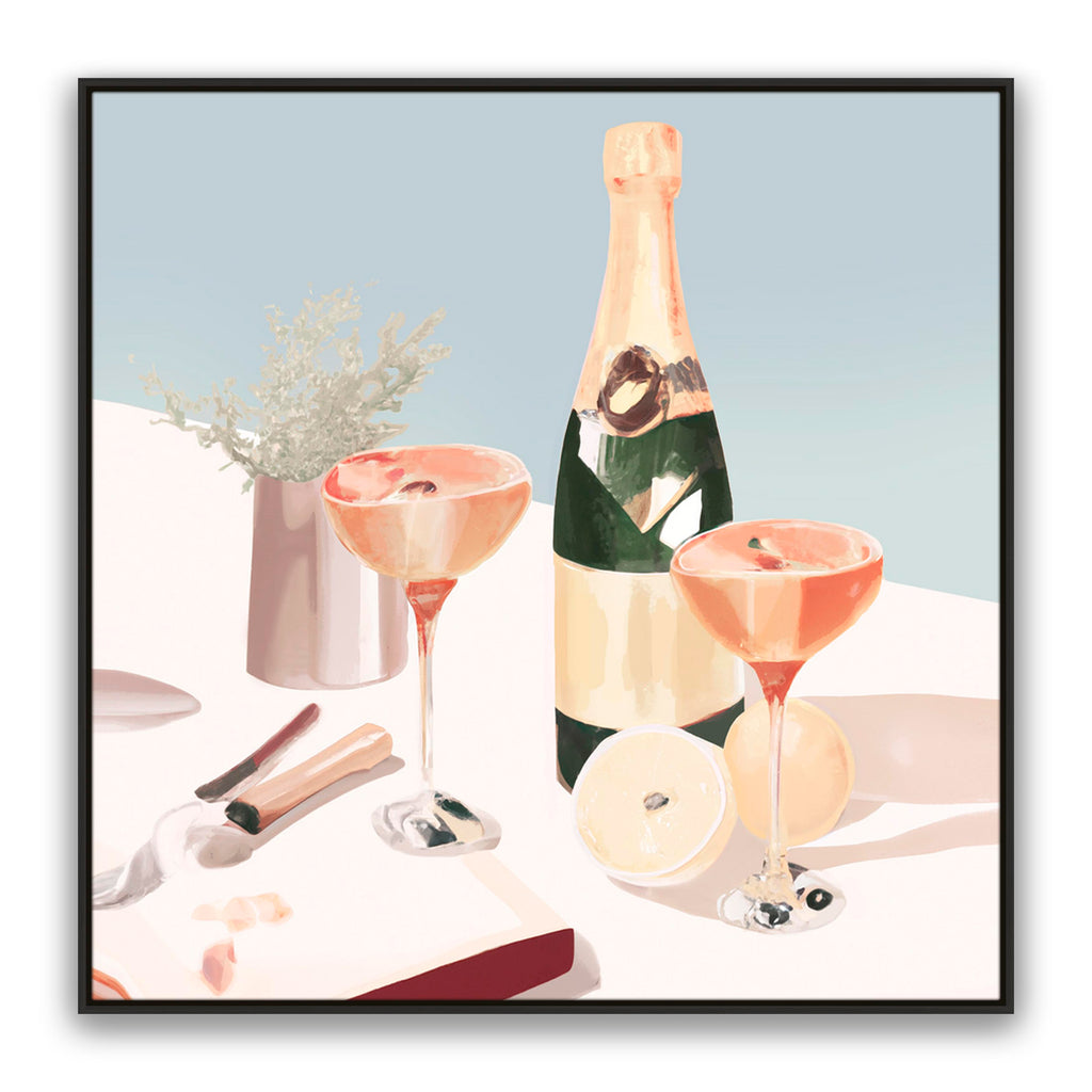 Poolside Champagne