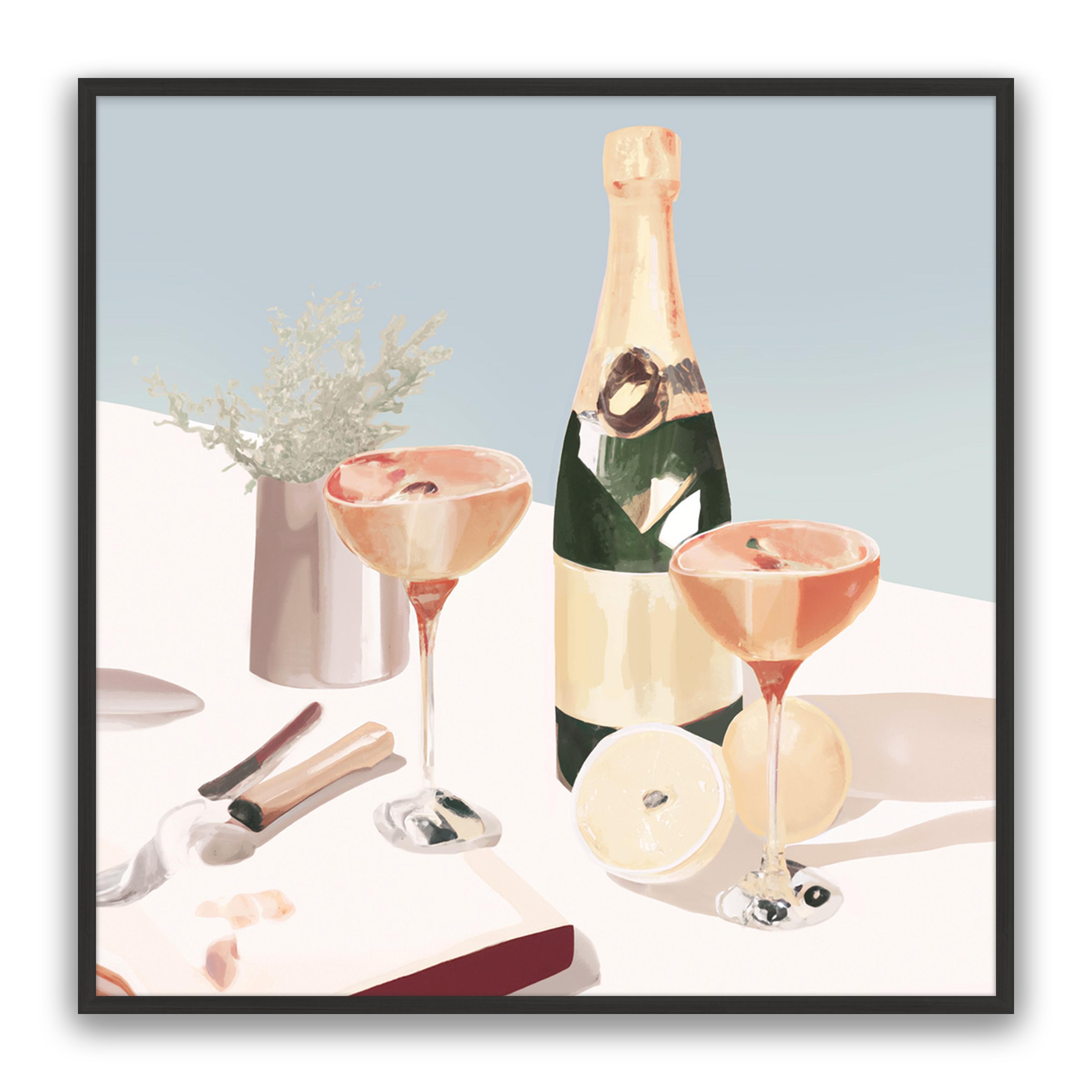 Poolside Champagne