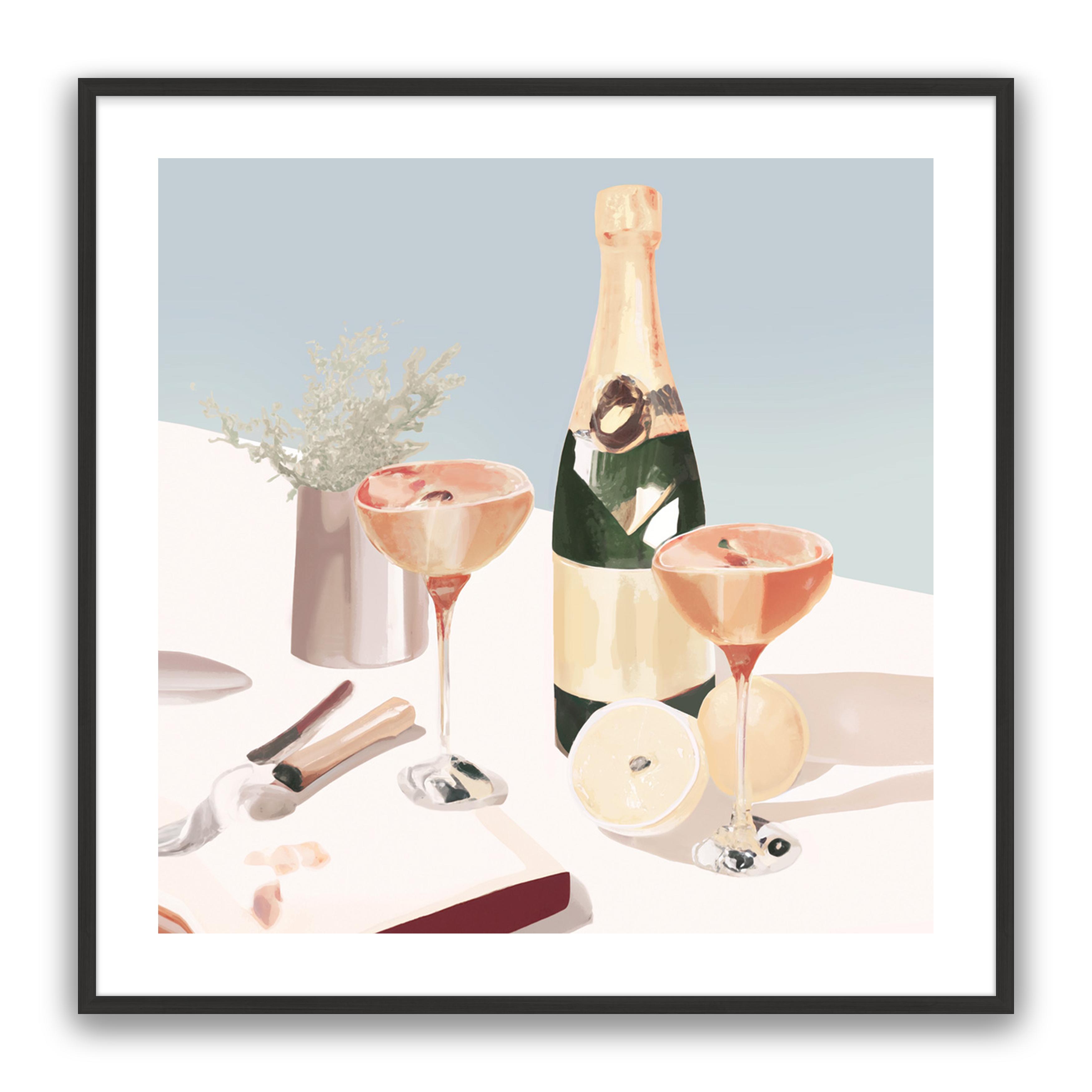 Poolside Champagne