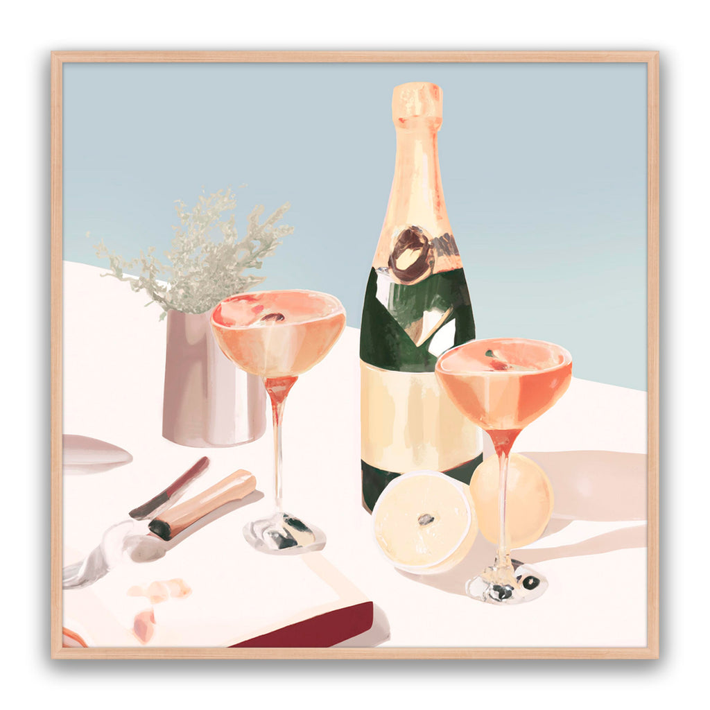 Poolside Champagne