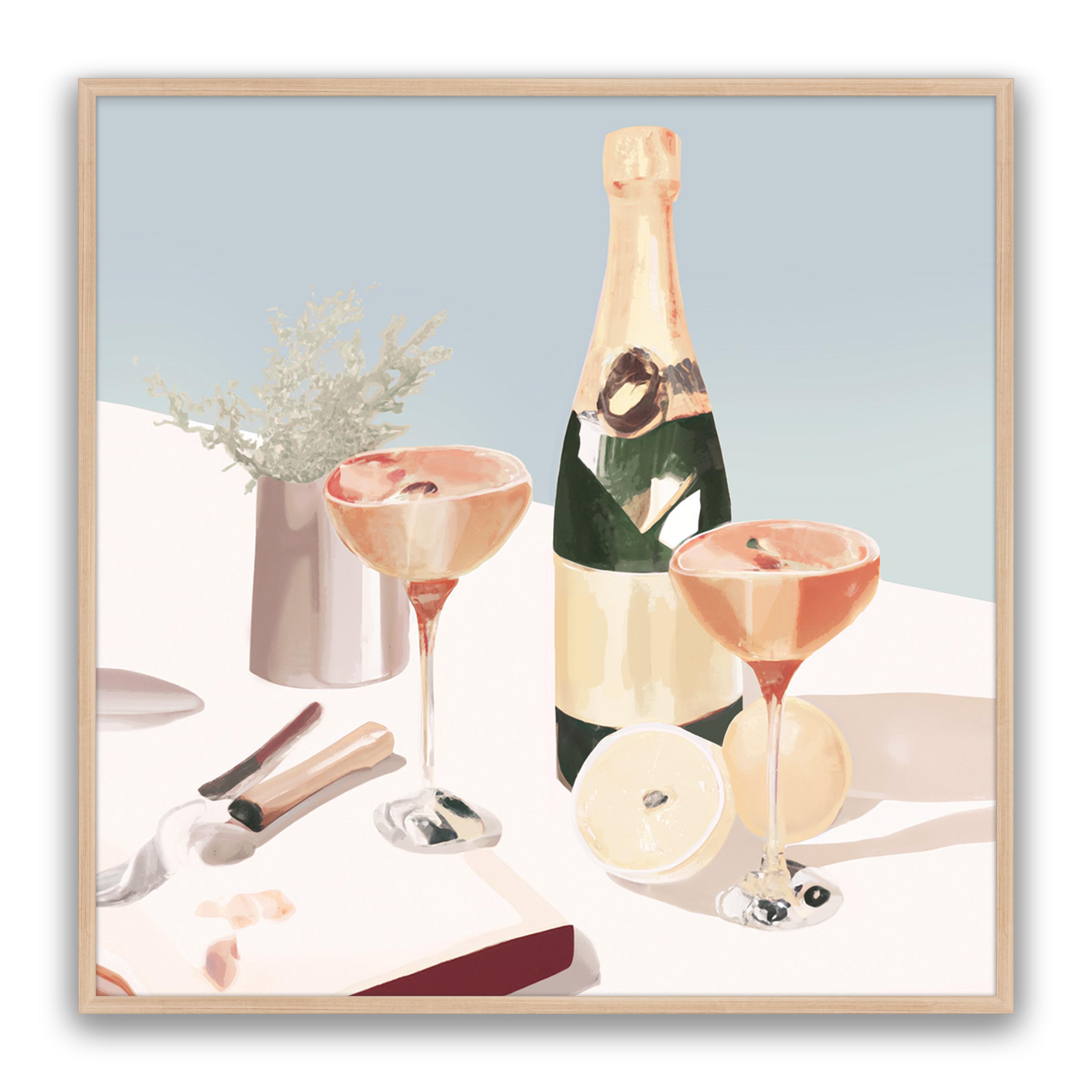 Poolside Champagne