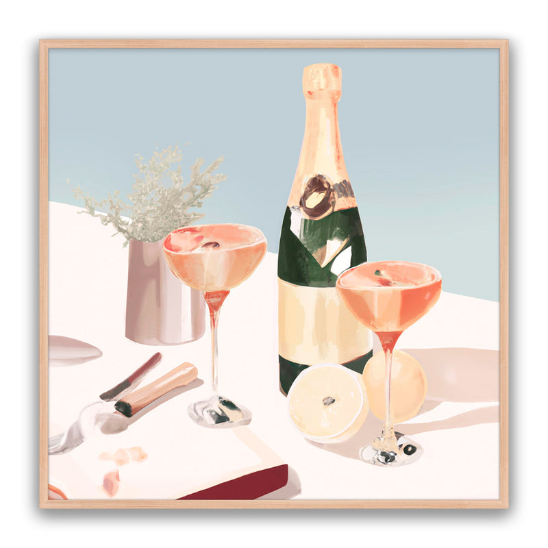Poolside Champagne