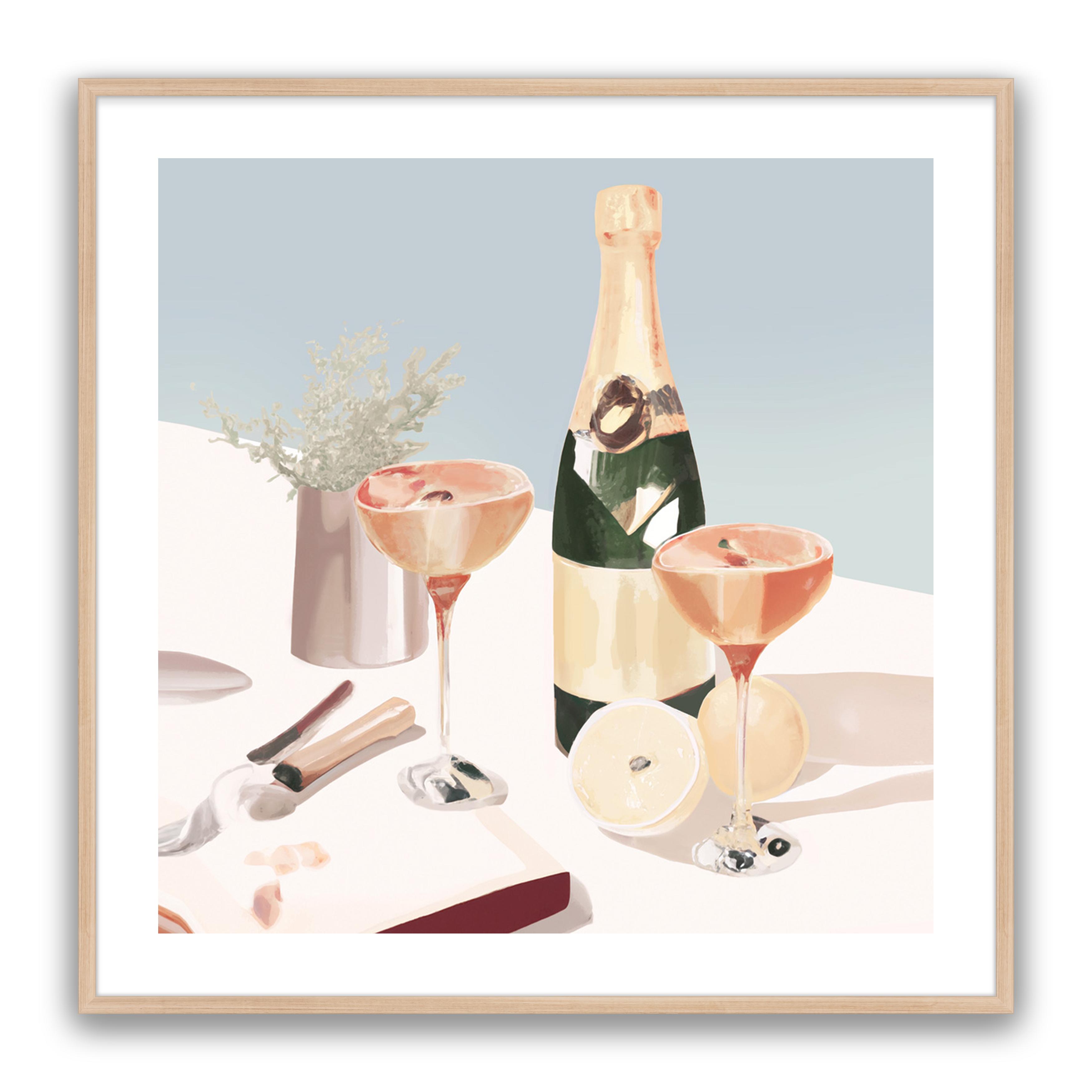 Poolside Champagne
