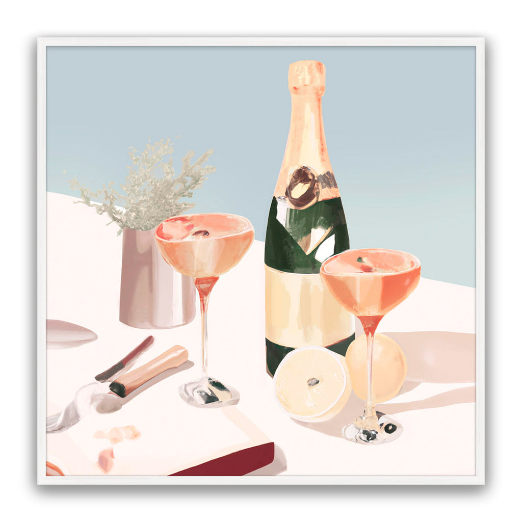 Poolside Champagne