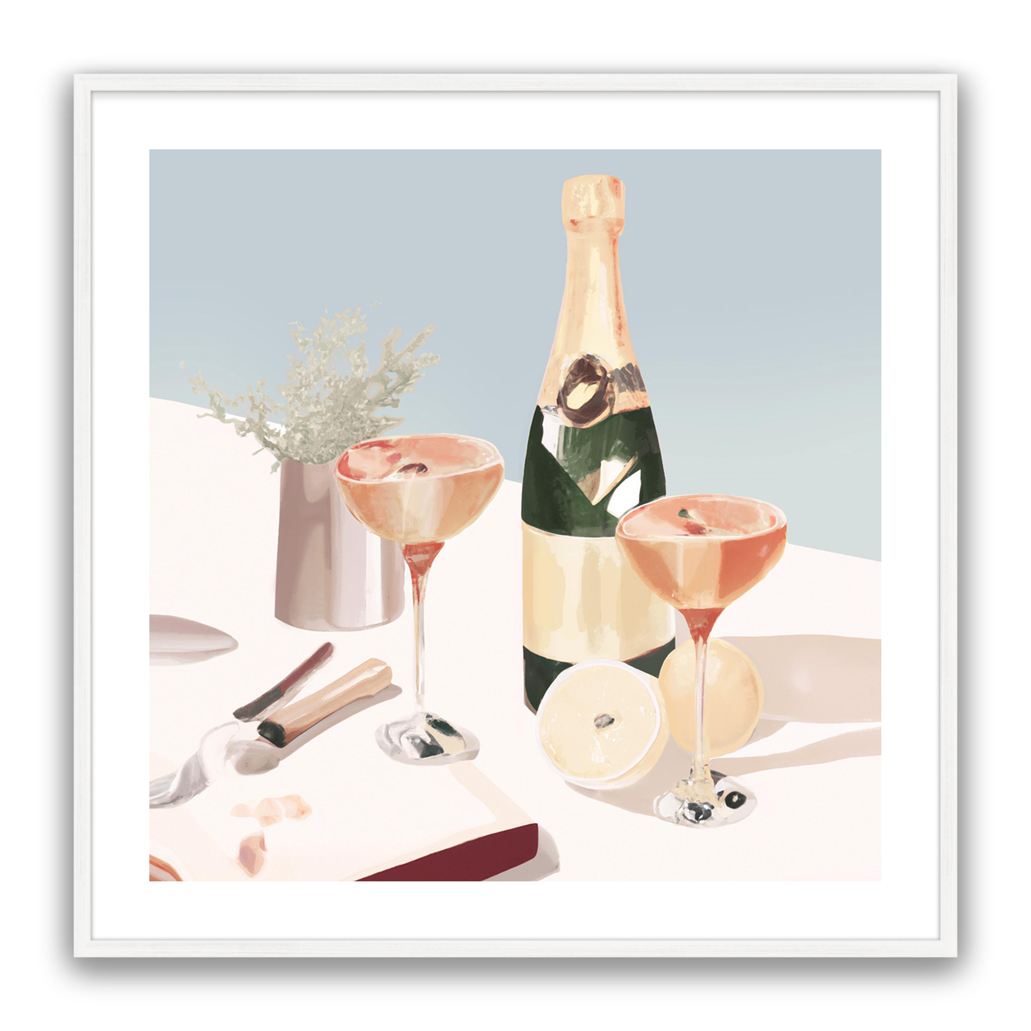 Poolside Champagne