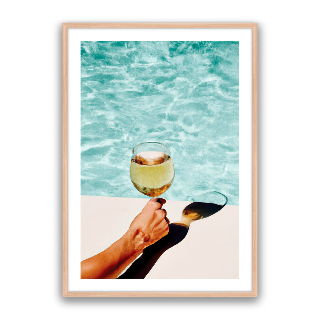 Poolside Wine