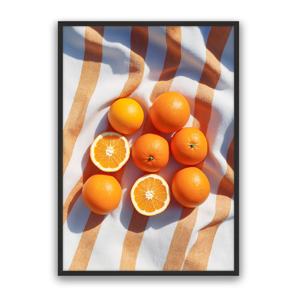 Orange Stripe Portrait