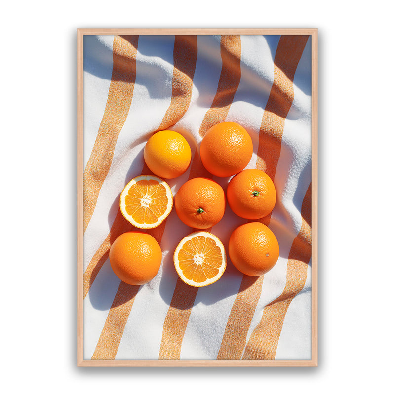 Orange Stripe Portrait