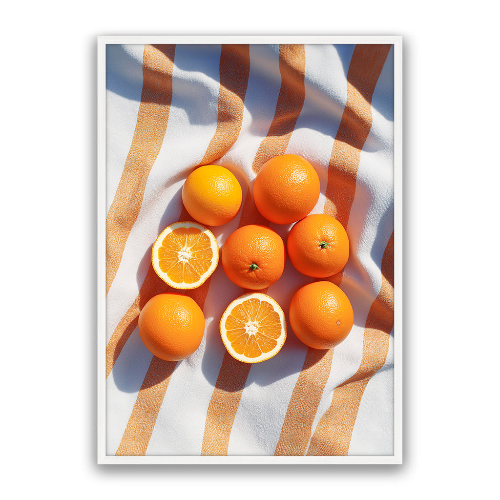 Orange Stripe Portrait