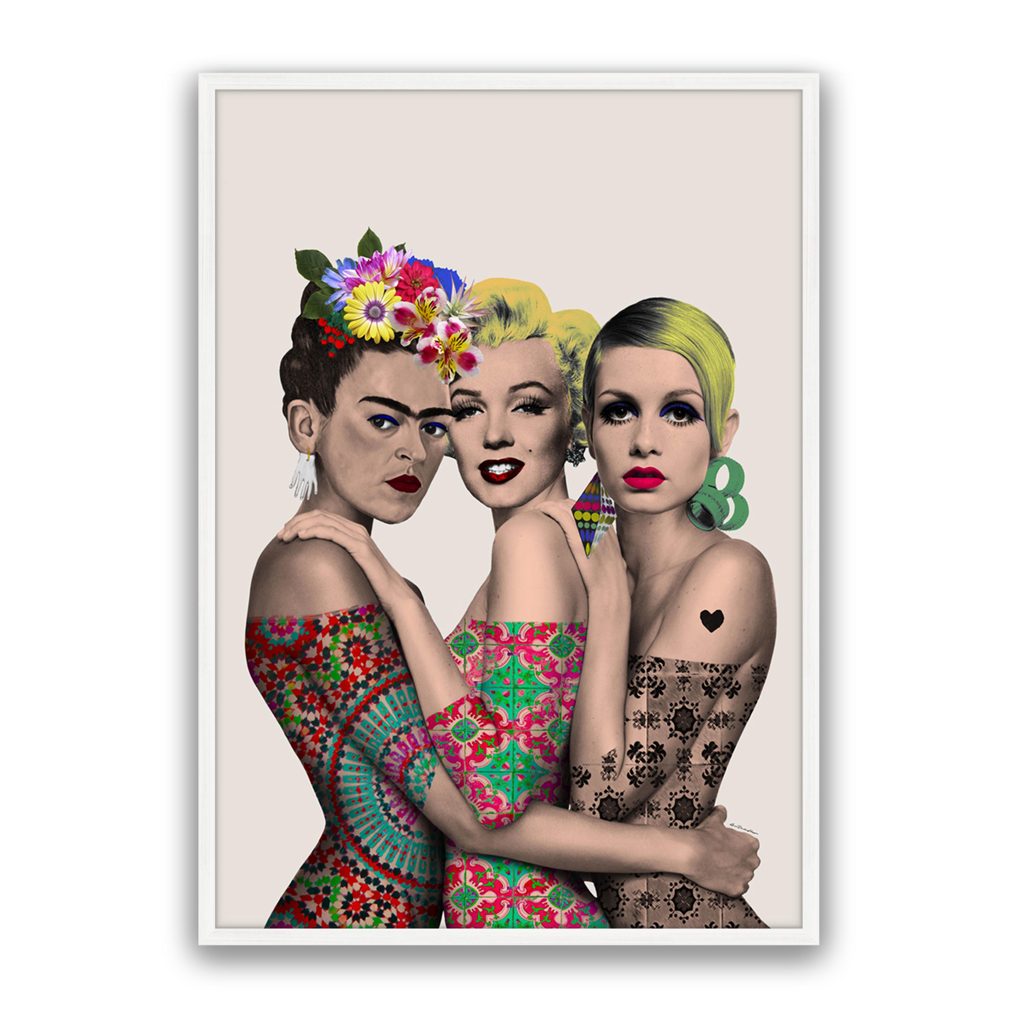 Kahlo, Monroe And Twiggy