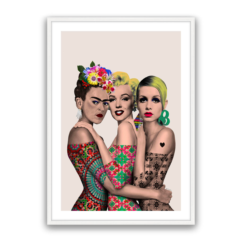 Kahlo, Monroe And Twiggy