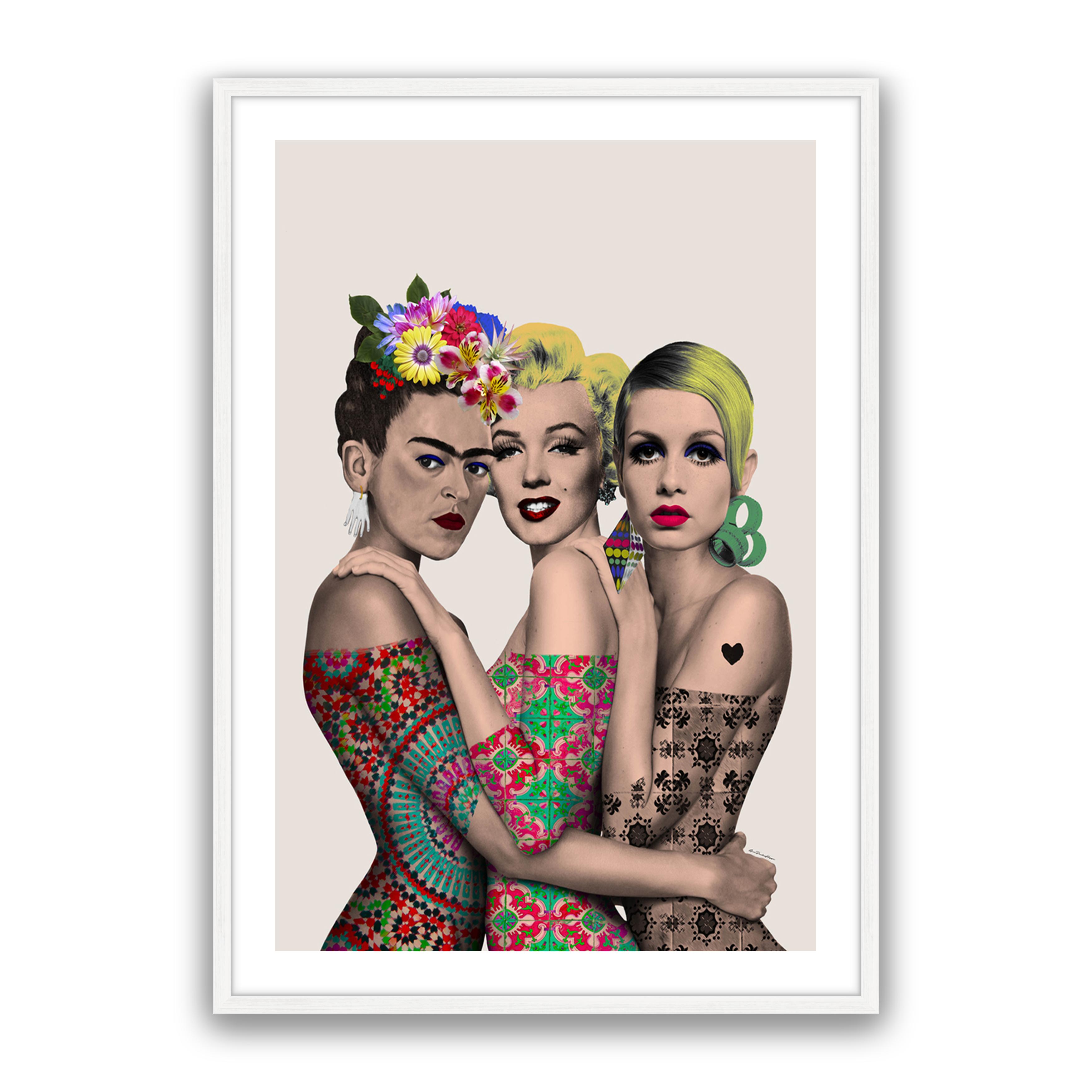 Kahlo, Monroe And Twiggy
