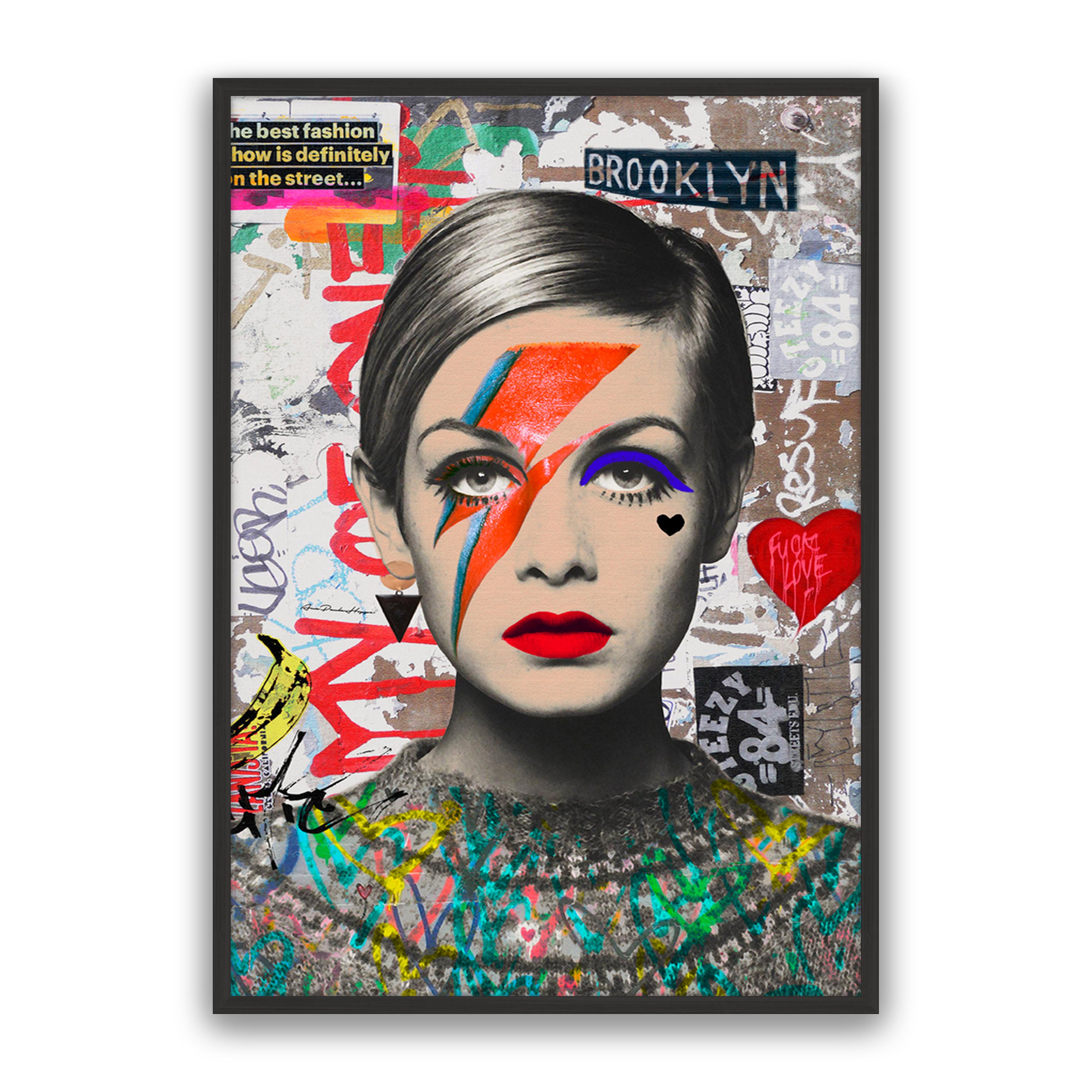 Twiggy Street Art