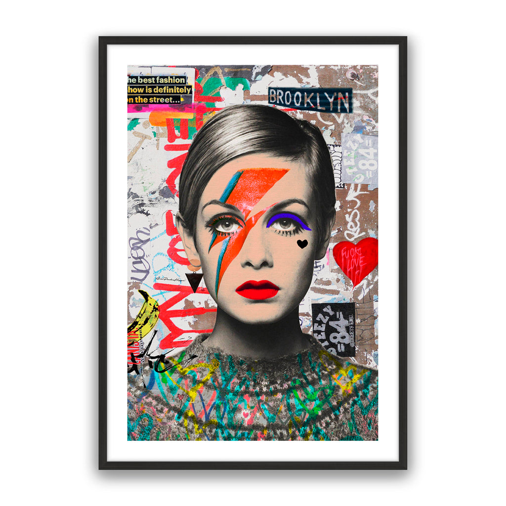 Twiggy Street Art