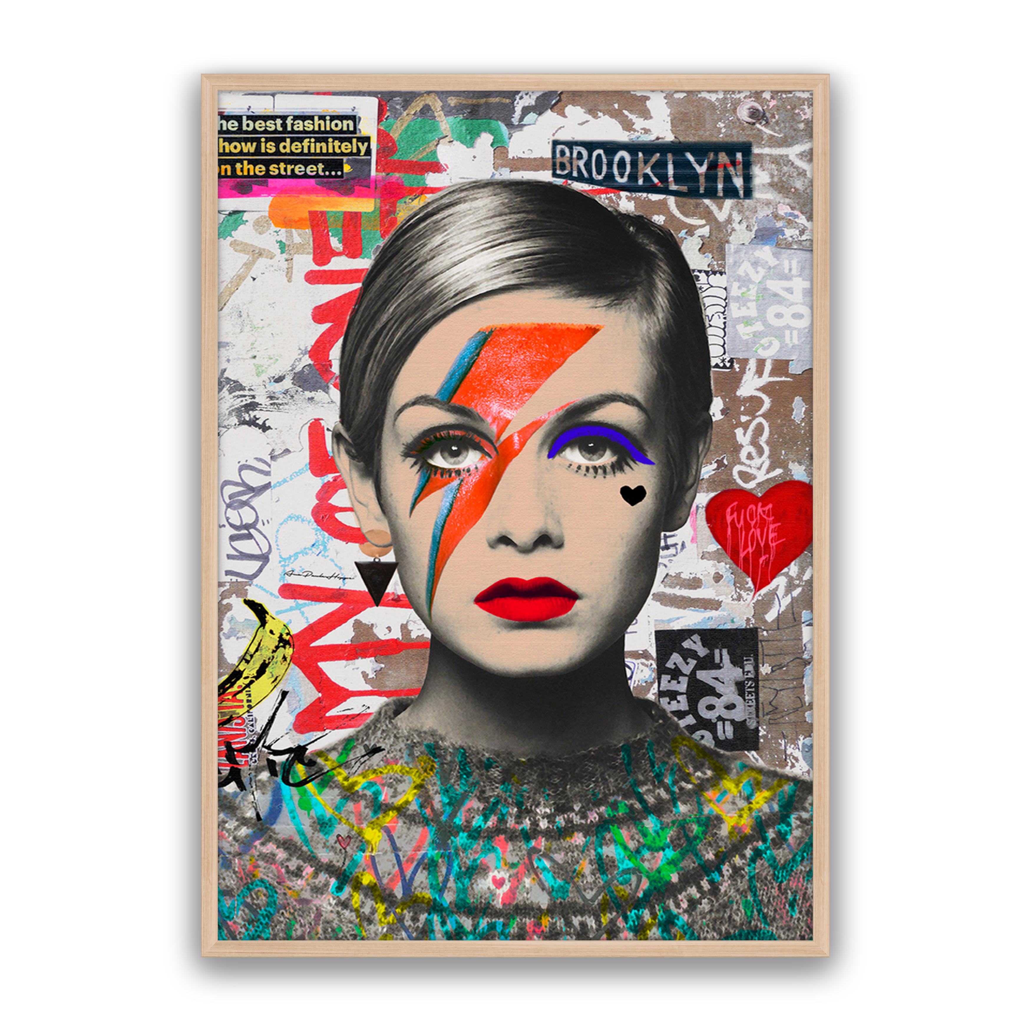Twiggy Street Art