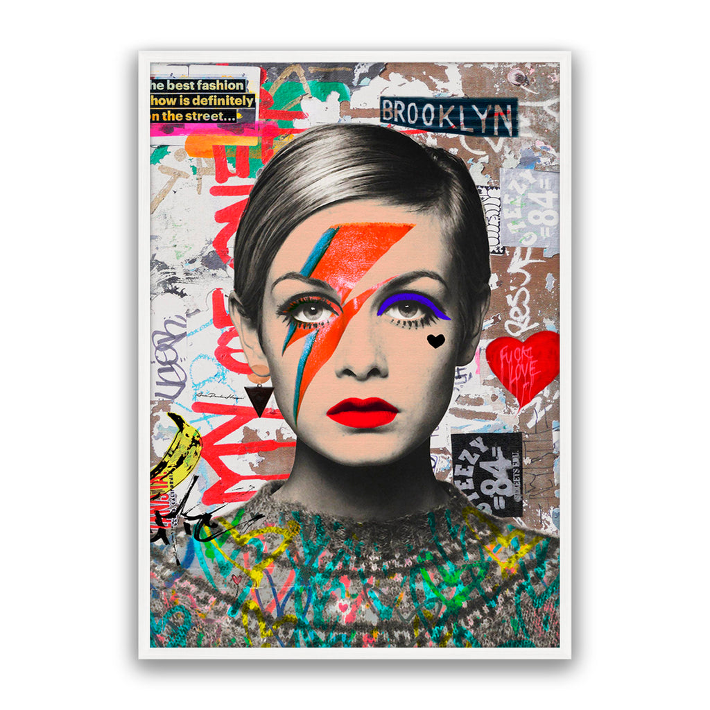 Twiggy Street Art
