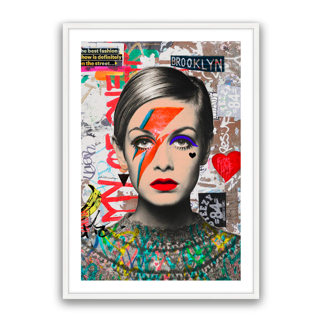 Twiggy Street Art