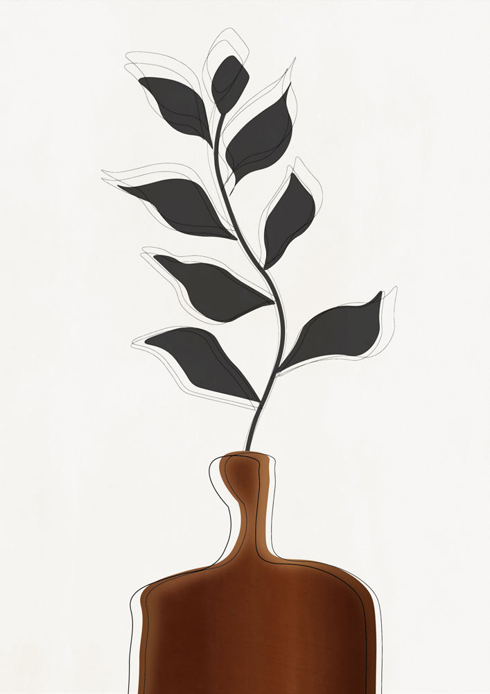 Leaf And Bottle