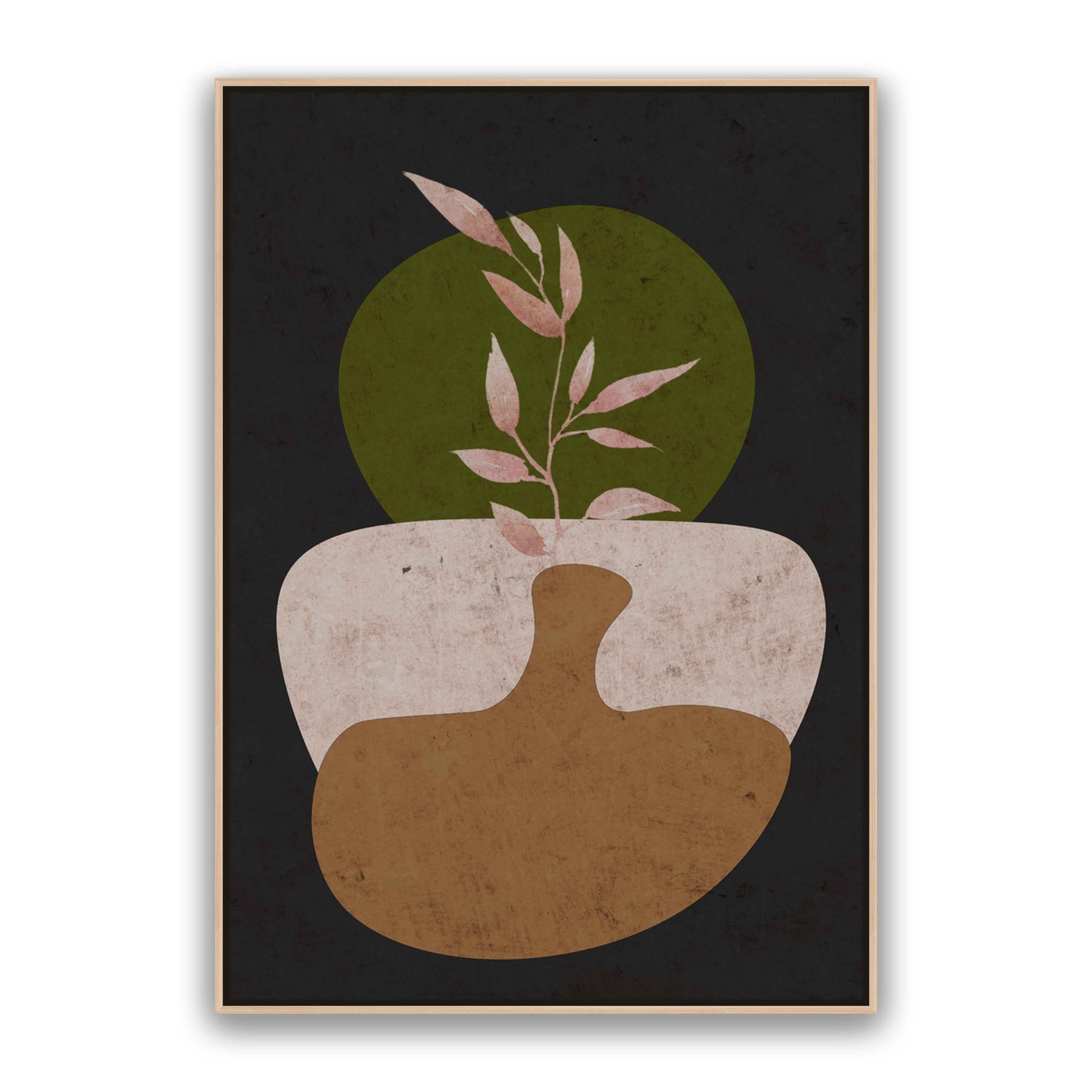 Stones And Leaf 1