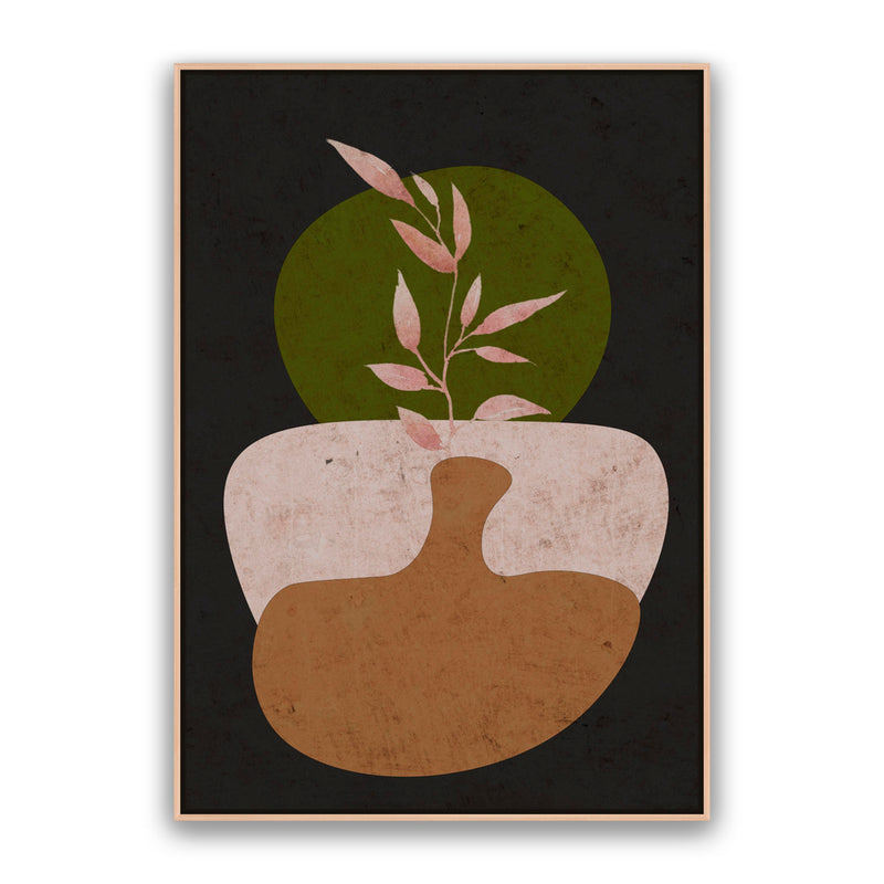 Stones And Leaf 1