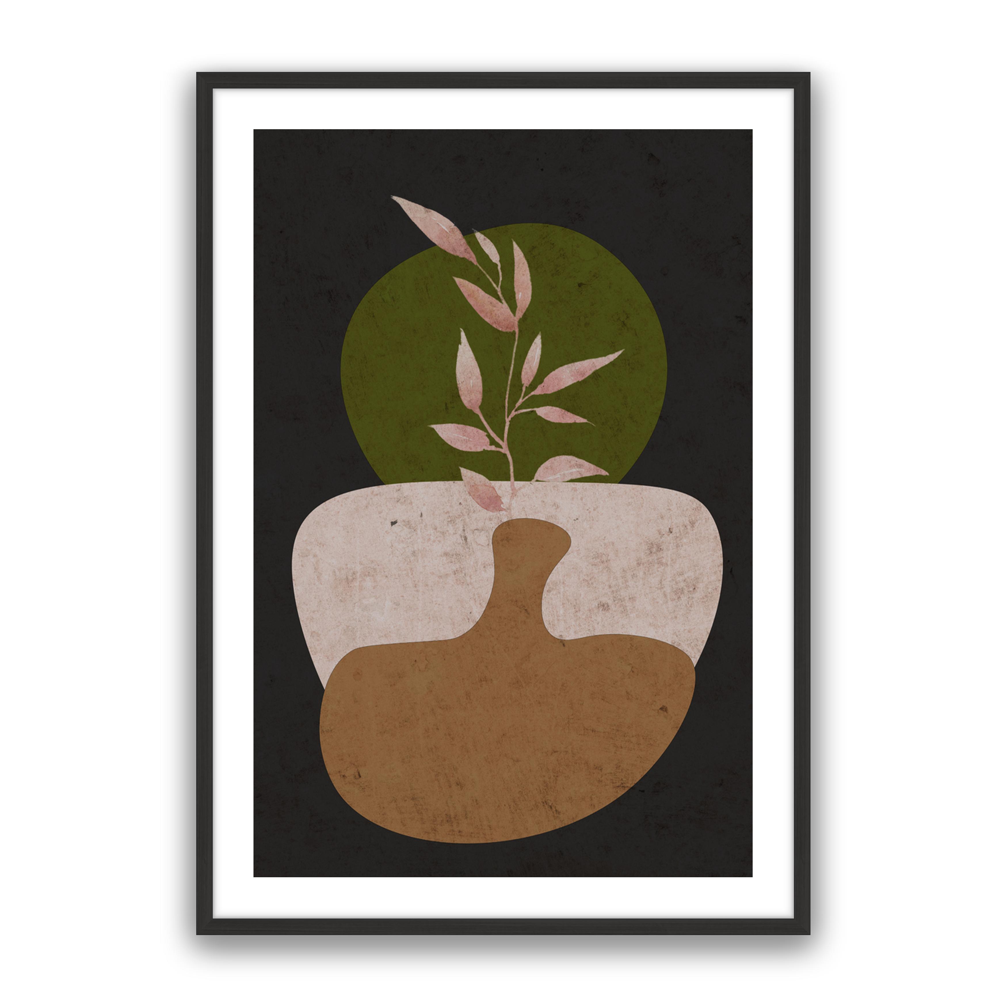 Stones And Leaf 1