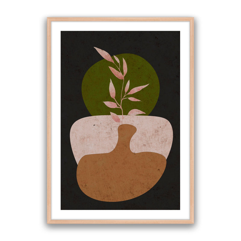Stones And Leaf 1