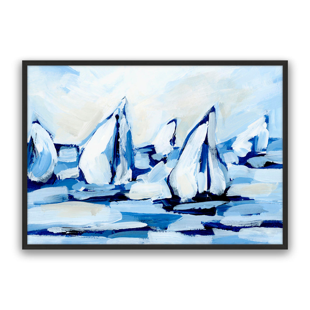 Sail Boats Indigo