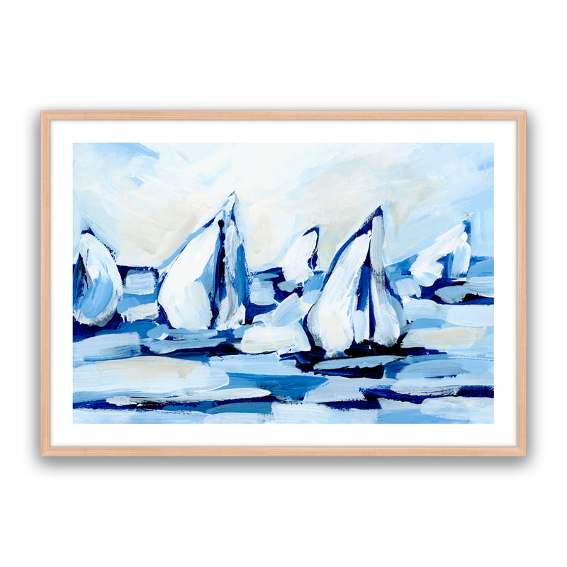 Sail Boats Indigo
