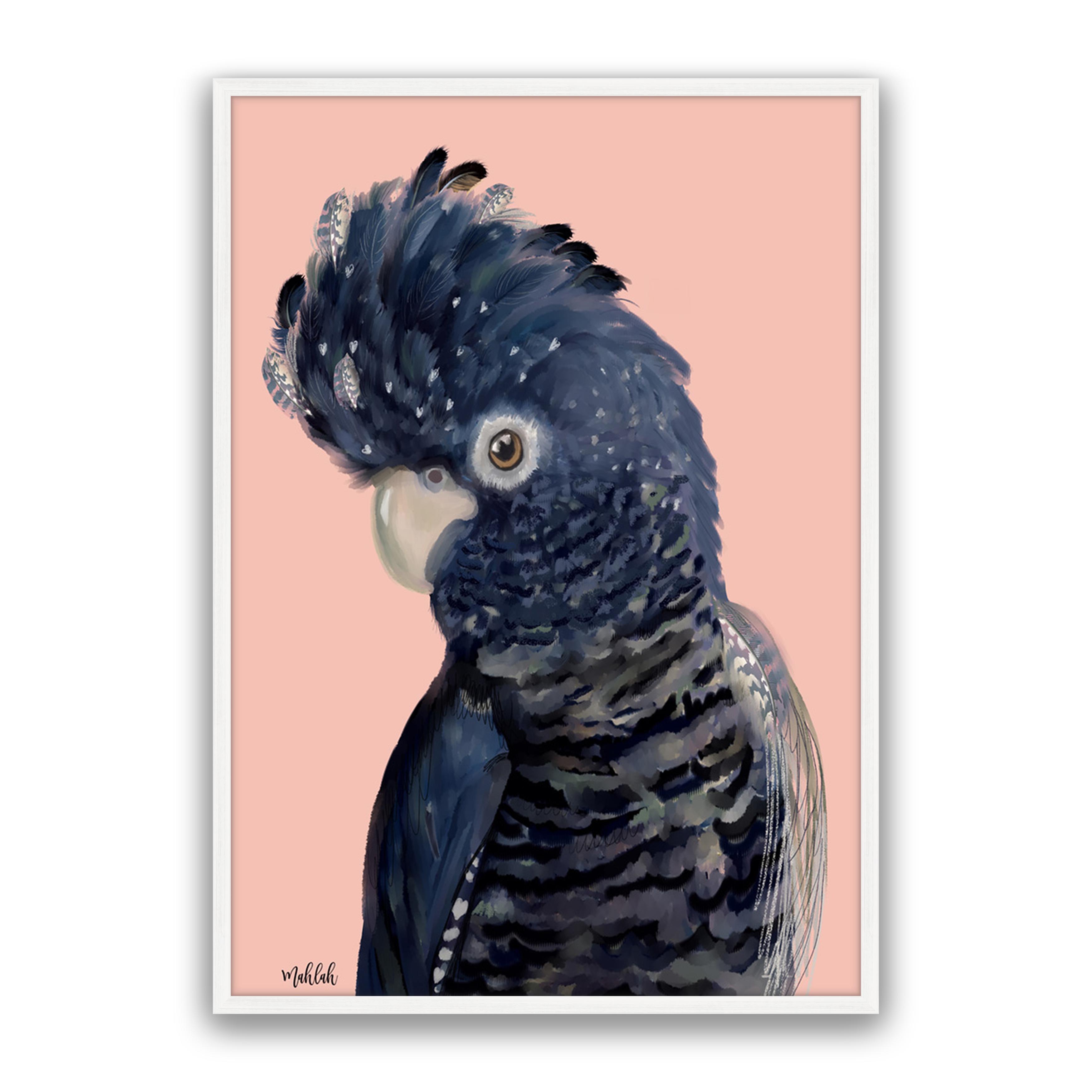 Blue Feathered Cockatoo