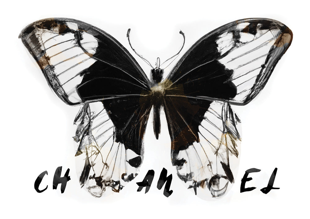 Grunge Butterfly