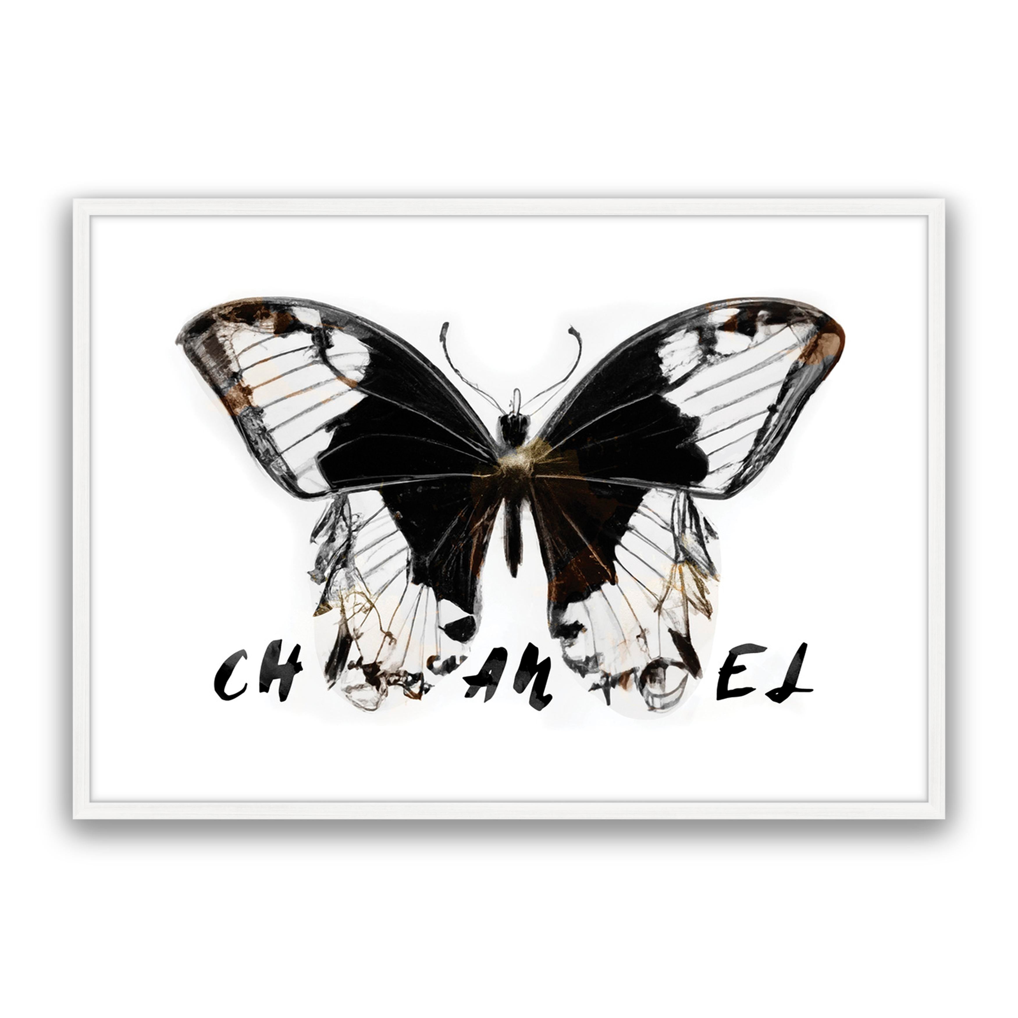 Grunge Butterfly