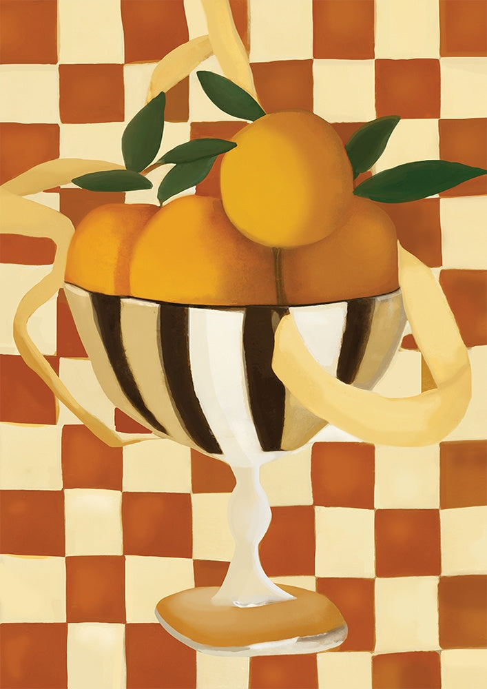 Rustica Tangerina Check